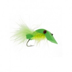 Bass Flies foam toy chatreuse $8.50