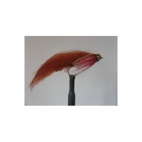 Lures 2 gold head brown mylar zonker $2.34