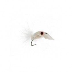 Bass Flies foam toy mouse white $8.50