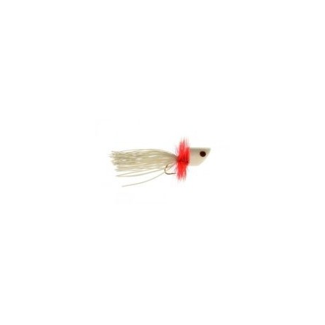 Bass Flies Foam Panfish Popper Red $8.50