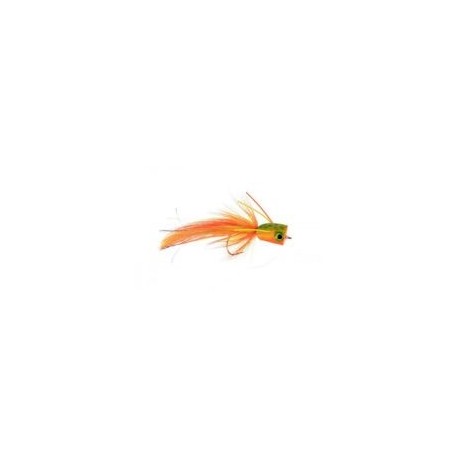 Bass Flies Foam Popper FireTiger $8.50