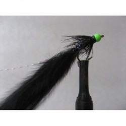 Lures 2 hot head green uv micro black tadpole $2.34