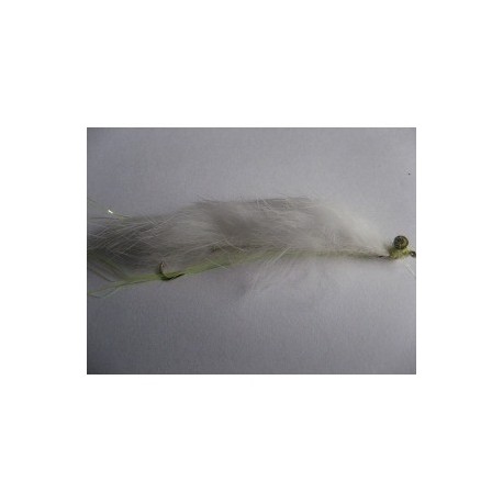Lures 2 dumbell white snake $6.80