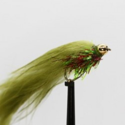 Lures 2 gold head olive fritz zonker $2.34