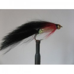 Lures 2 gold head black mylar zonker $2.34