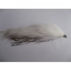 Lures 2 white rabbit snake $6.80