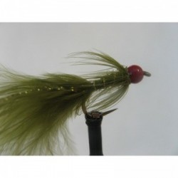 Lures 2 hot head blood red standard damsel $2.34