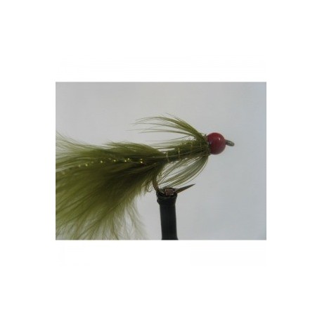 Lures 2 hot head blood red standard damsel $2.34