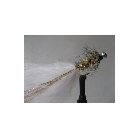 Lures 2 gold and white humungus $2.34