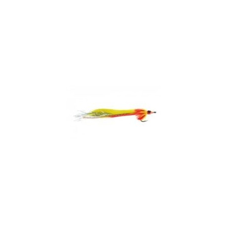 Bass Flies GenXPikeBunnyRedYellow $8.50