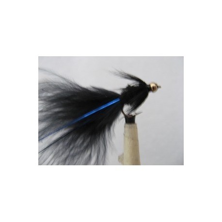 Lures 2 gold head black blue flash tadpole $2.34