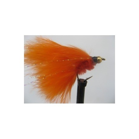 Lures 2 gold head orange mini cats whisker $2.34
