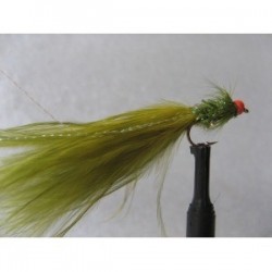 Lures 2 hot head red fritz body damsel $2.34