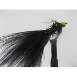 Lures 2 hot head green black tadpole $2.34