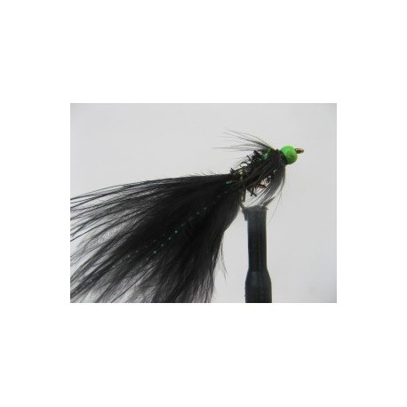 Lures 2 hot head green black tadpole $2.34