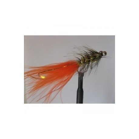 Lures 2 gold and orange humungus $2.34
