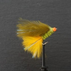 Lures 2 hot head orange dawsons olive hot tail $2.34