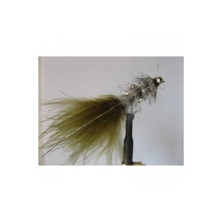 Lures 2 silver and olive humungus $2.34