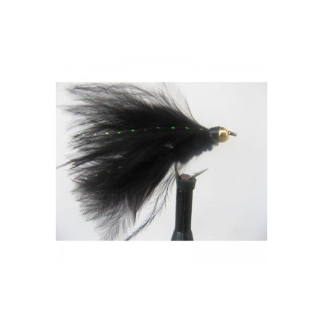 Lures 2 gold head black mini cats whisker $2.34