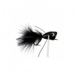 Bass Flies hard popper black $8.50