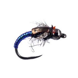 Barbless Flies Peacock Pearl Nymph BH BL $2.34