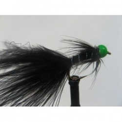 Lures 2 hot head green black damsel $2.34