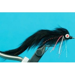 Bass Flies hare grub black large $8.50