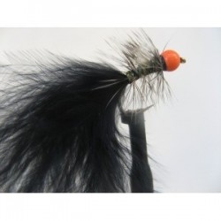 Lures 2 hh orange grizzle black dancer $2.34