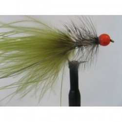 Lures 2 hot head red grizzle damsel $2.34