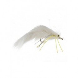 Bass Flies hare grub white $8.50