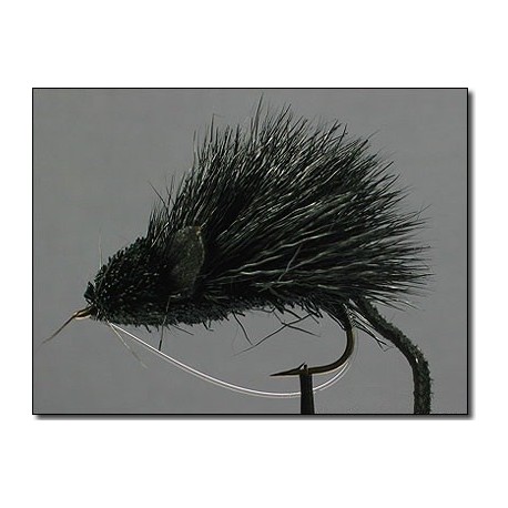 Bass Flies Mouse Black side $8.50