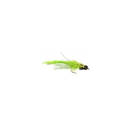 Bass Flies Pile Driver Chartreuse Black $8.50