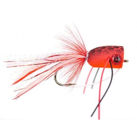 Bass Flies red devil superb popper $8.50