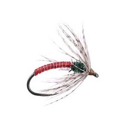 Barbless Flies Red Metallic Soft Hackles Spider BL $2.34