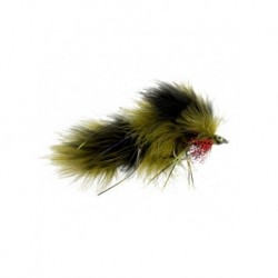 Bass Flies revenge black and olive $8.50