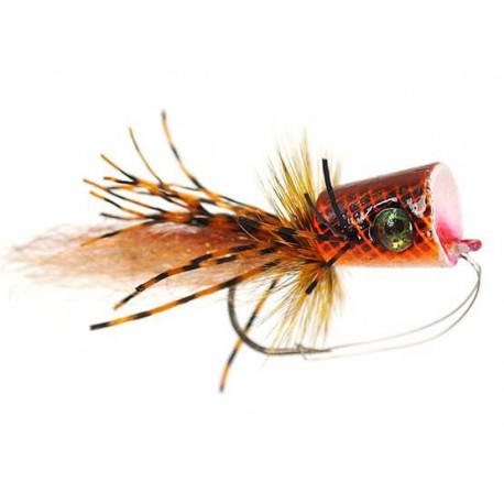 Bass Flies sexi popper orange $8.50