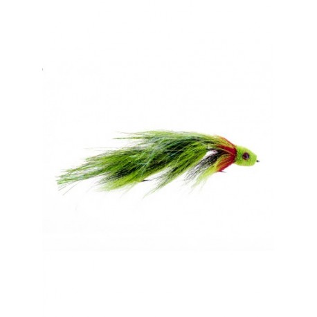 Bass Flies suffering suckertash chartreuse and black $8.50