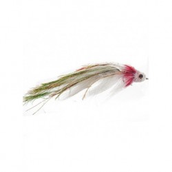 Bass Flies suffering suckertash red and white $8.50