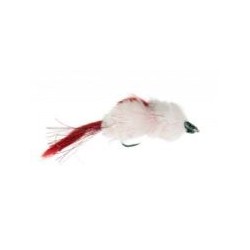 Bass Flies Zukowskis Pikes Picnic White Red $8.50