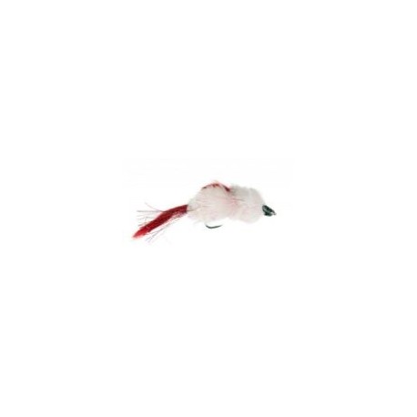 Bass Flies Zukowskis Pikes Picnic White Red $8.50