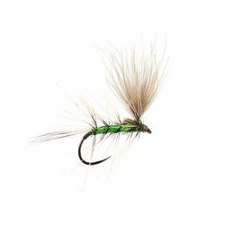 Barbless Flies Ales Original AK Green BL $2.34