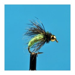 Beaded Nymphs Bead Head Caddis Chartreuse $2.42