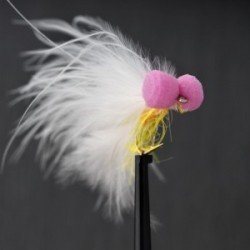 Boobies uv sunburst straggle booby with white marabou tail $2.34