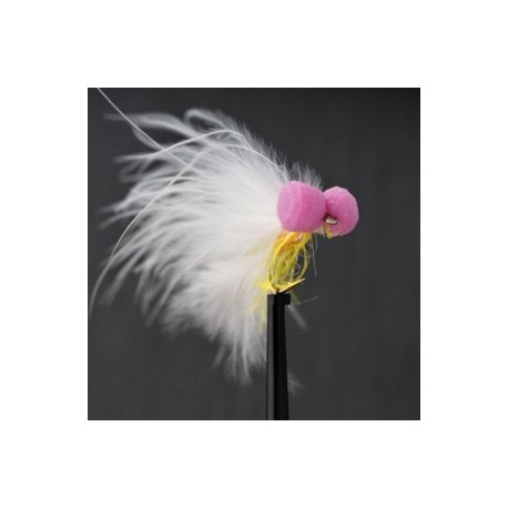 Boobies uv sunburst straggle booby with white marabou tail $2.34