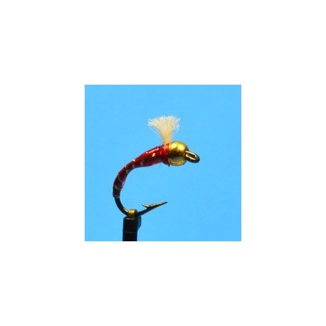 Buzzer 3D Glass Epoxy Bead Head Buzzer Claret $2.34