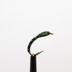 Buzzer black head chartreuse mop bug $2.34