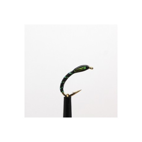 Buzzer black head chartreuse mop bug $2.34