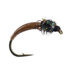 Buzzer brown silver rib red holo cheeks pearl wing epoxy buzzer $2.34