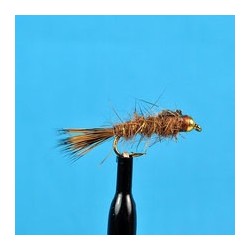 Beaded Nymphs Bead Head Hare's Ear Brown $2.42