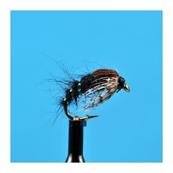 Beaded Nymphs Bead Head Holy Grail Hares Ear Black $2.42